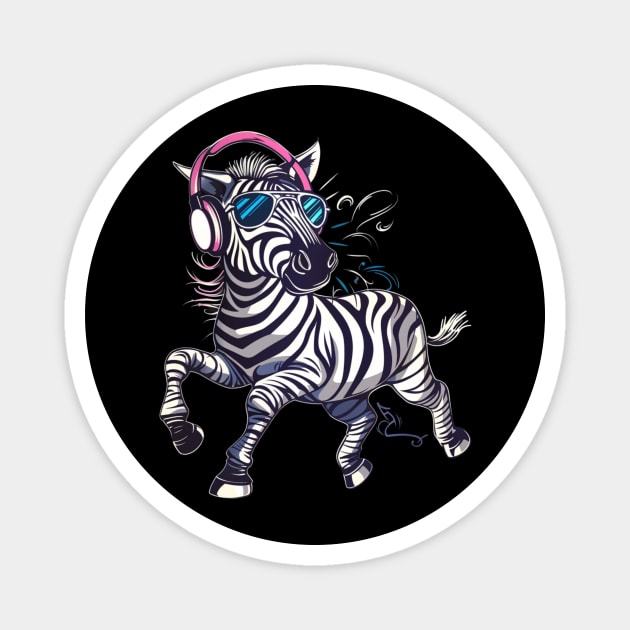 Zebra Interactive Exhibits Magnet by KatelynnCold Brew